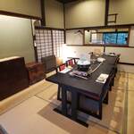 ぼたん鍋処 如月庵 - お席は全て指定不可。