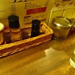 Ebaramachi Shinatetsu - 卓上調味料