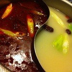 中国菜館天然坊 - これは美味しい火鍋でした。