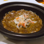 大喜寿し - グツグツで登場　周りの焦げた部分が堪らん(๑>◡<๑)