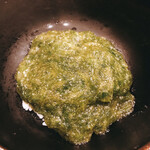 味 竹林 - あおさのかけご飯