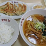 生駒軒 - 餃子定食  ¥750