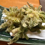 食彩厨房 甚兵衛 - ふきのとう天ぷら