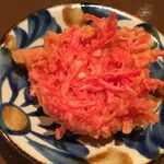 紅生姜の天ぷら