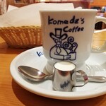 コメダ珈琲店 - ホットコーヒー¥490 モーニングとは、この値段でだまってついてくるサービスのこと