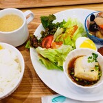 Megumi cafe - めぐみランチ。ご飯お代わり可。