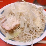 ラーメン二郎 - 再訪問 2020/03 小ラーメン 「ニンニク」(500円)