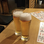 ワンス酒場 - ドリンク写真:生ビール