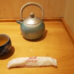 Mishimaya - お茶は急須で提供。