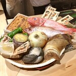 魚の中俣 - 本日の豪華食材！