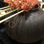 鮨旬美西川 - 天然車海老　加藤さん撮影