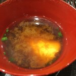 鮨旬美西川 - 味噌汁