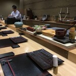 鮨旬美西川 - 店内