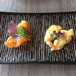 Bistro SUMIRE Chinese  - 大海老２種 チリソース 燻製マヨネーズ