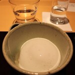 銀座 杉もと - 蛤のエスプーマ　松葉蟹