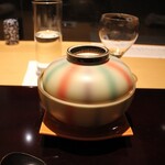 銀座 杉もと - きんき　生湯葉の煮物　蕗　木の芽