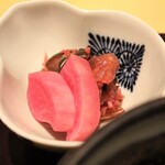 銀座 杉もと - お新香