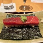 銀座 杉もと -  本鮪の手巻き寿司