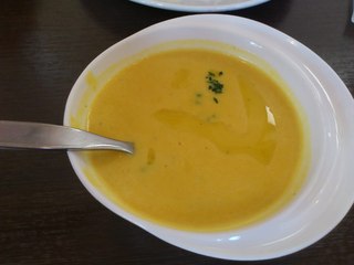 Pittsuria oosaki - セットメニューのカボチャのスープ