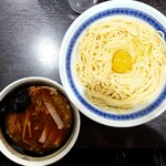 中華そば べんてん - つけ麺-生玉子増し