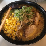 Taketombo - 味噌らーめん (650円) ダブル麺 (2玉入) 100円プラス (合計750円)