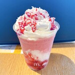 マクドナルド - ホワイトチョコストロベリーフラッペ