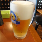Rupan - 生ビール（中）　\550