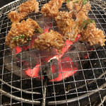 ほるもん・やきにく 椿商店 - ウルテル焼き焼き