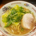 麺屋CHIKUWA - 豚骨野菜モヤシそば(850円)