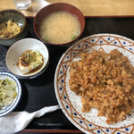 丸八食堂 - チキンライス定食
