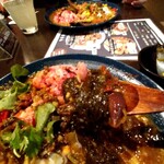 スパイスカレー旬香唐 - もずく♥️( ﾟДﾟ)ｳﾏｰ