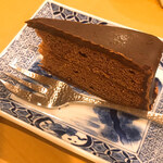 日本料理 一会 - 特別にいただいたザッハトルテ♪