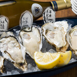 Oyster Bar MABUI - 生牡蠣5種盛