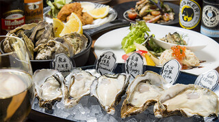Oyster Bar MABUI 廣島驛前店 - 料理集合照片（五種料理）