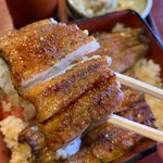 うなぎ 宮川 - 鰻箸上げ