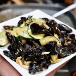 釜山 - キクラゲ炒め