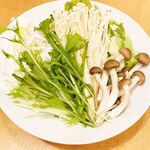 Hanchika - 5種の野菜の盛合せ