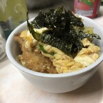 がばちょ - カツ丼・味噌汁付（530円）