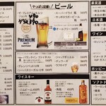 燻製居酒屋 いぶし仲町 - 料理写真:ドリンクメニュー※メニュー以外にもございます