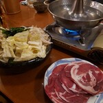 あずまし亭 - 羊肉鍋2020.03.23