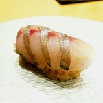 鮨 真菜 - えぼ鯛　昆布〆