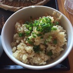 ソバキチ - タケノコご飯