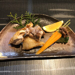 圭蔵 - 鹿野鶏の塩焼き