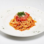 Spaghettini al pomodoro & basil