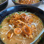 ラーメンとん太 - 味噌ネギラーメン