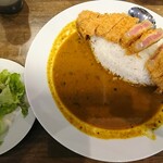 Beirifu - 牛カツカレー 1030円(税込)