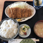 Tonkatsutompei - ランチのカツ定食（ロース）