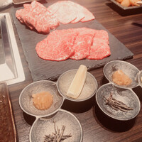 焼肉うしごろ 銀座並木通り店 - タン ハラミ ランボソ