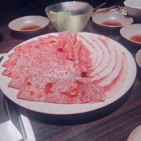 焼肉うしごろ 銀座並木通り店 - ザブトンのすき焼き