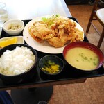 神戸屋 - 鶏のから揚げ定食900円+ご飯大盛り50円 R2 3